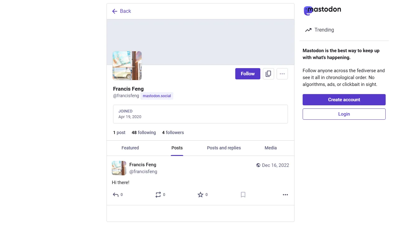 mastodon.social - Find My Phone App Play Store Download screenshot