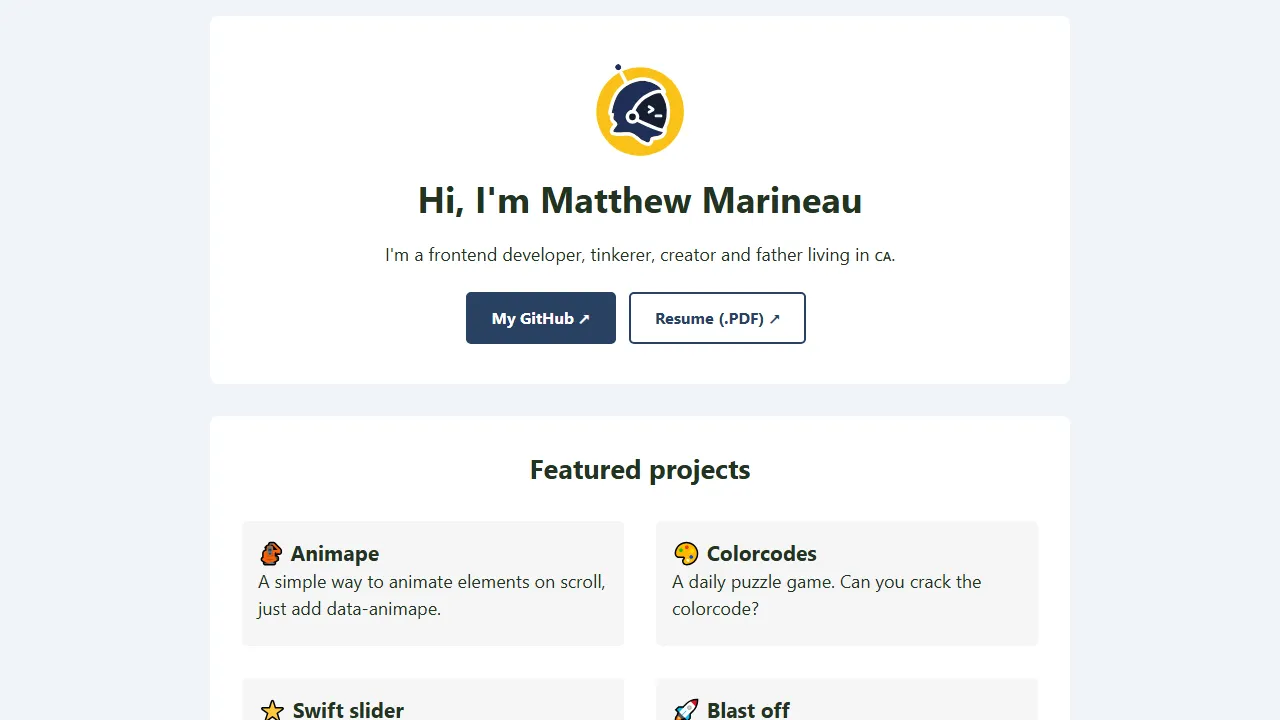 matou.io - Free Color Palette Generator and Selector screenshot