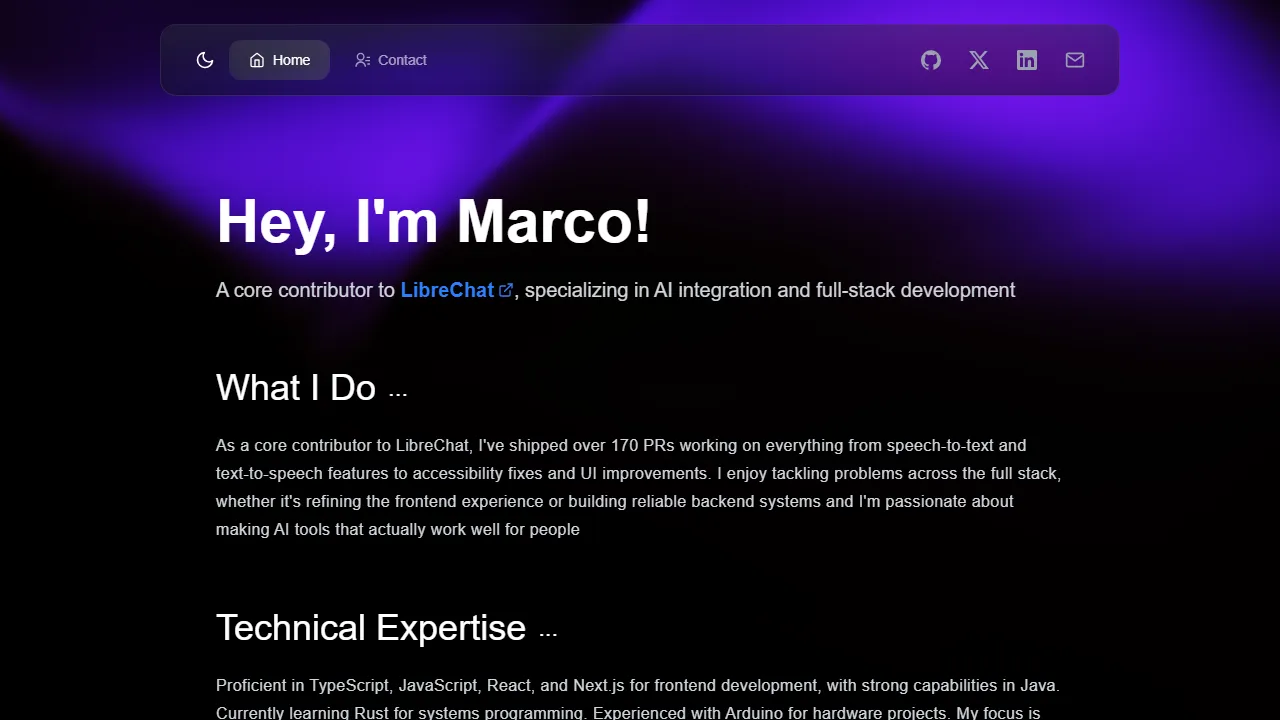 me.berry13.com - AI Chatbot For Integration screenshot