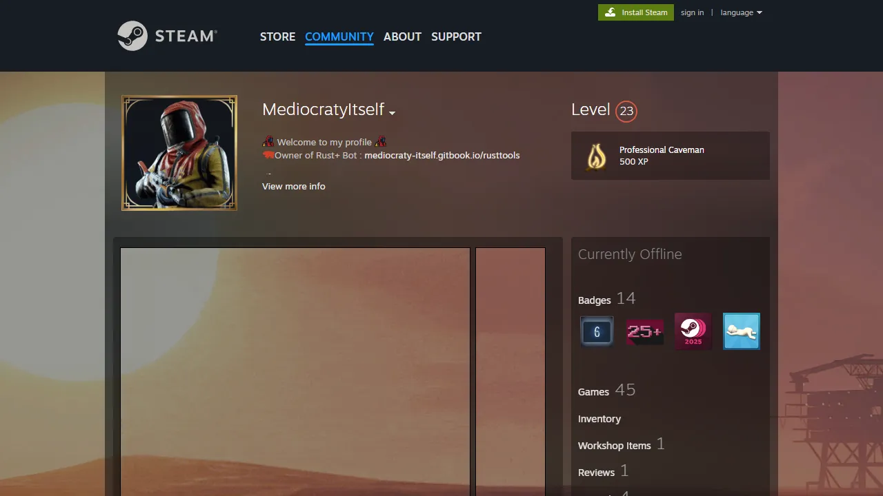 Medio - Rust Game Tools and Testing Servers screenshot