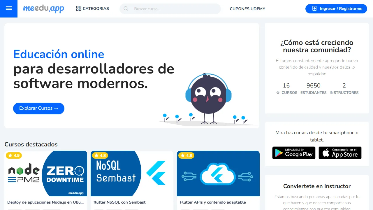 meedu.app - Mobile App Development Services for iOS and Android screenshot