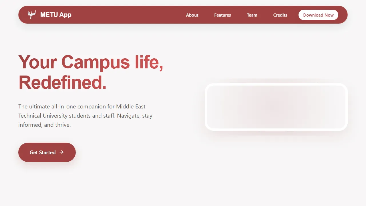 metuapp.ceng.metu.edu.tr - University Information and Support App screenshot