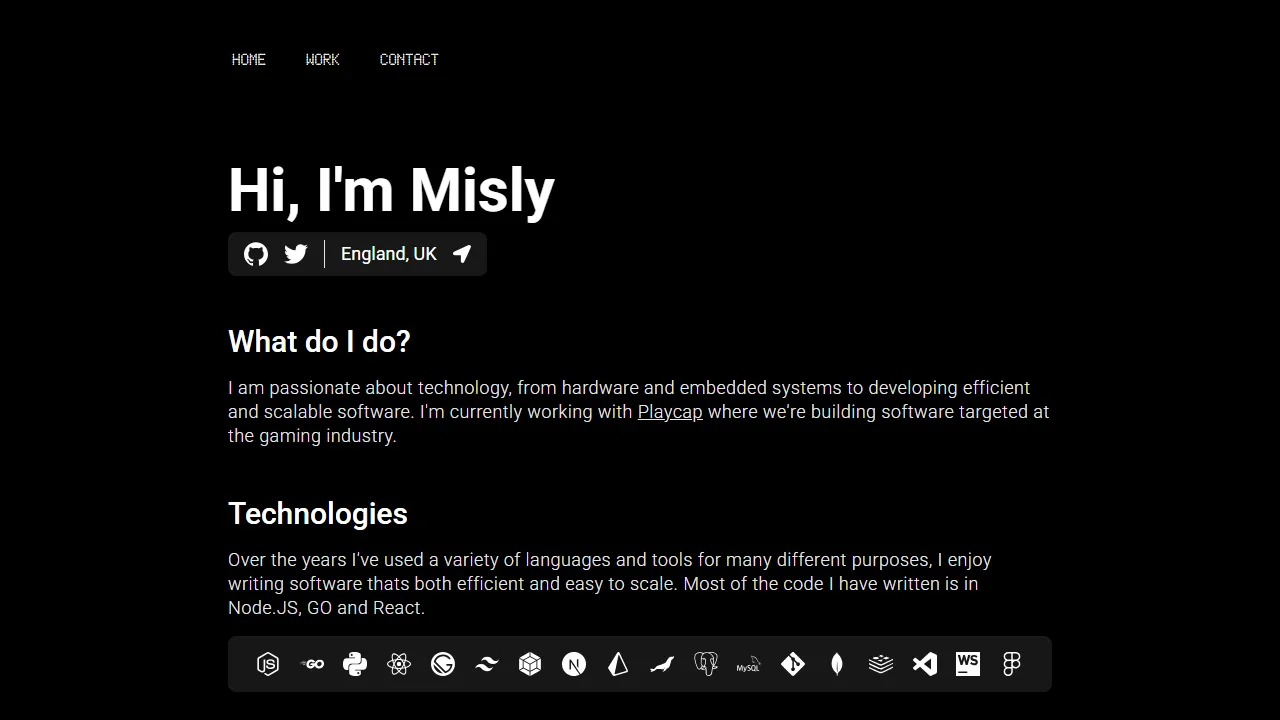 misly.dev - Free Music Software and Services screenshot