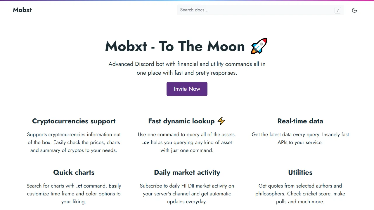 mobxt.com - Free Discord Bot With Subscription Option screenshot
