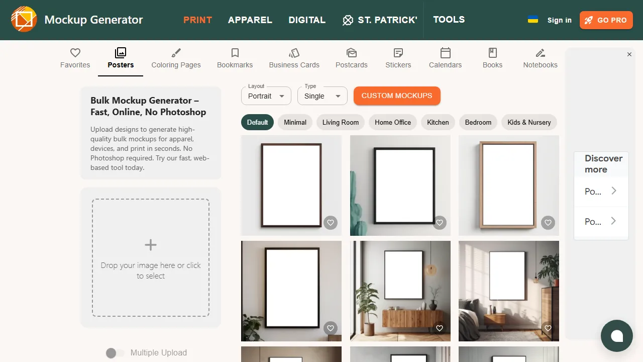 mockupgenerator.co - Free Online Tool screenshot