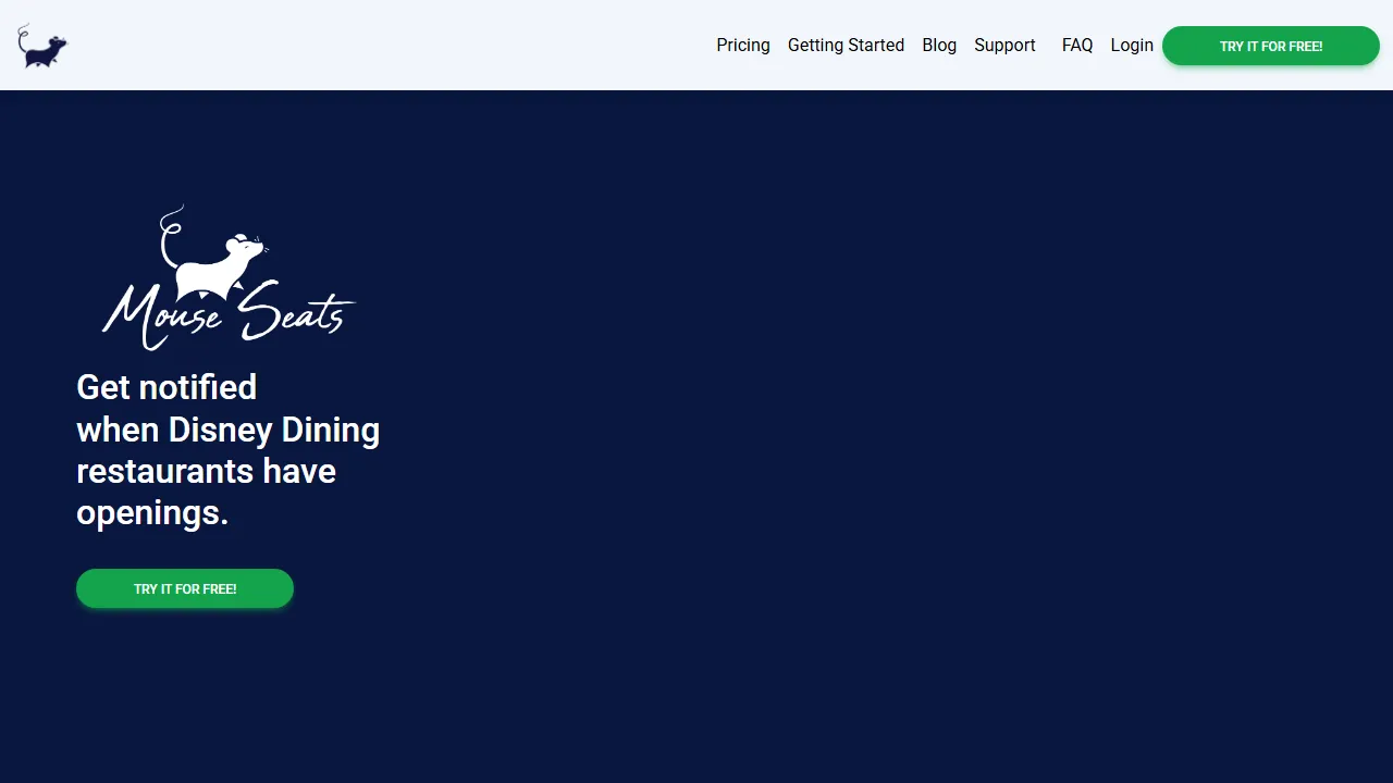 mouseseats.com - Disney World Wait Times - Ride Times Now screenshot