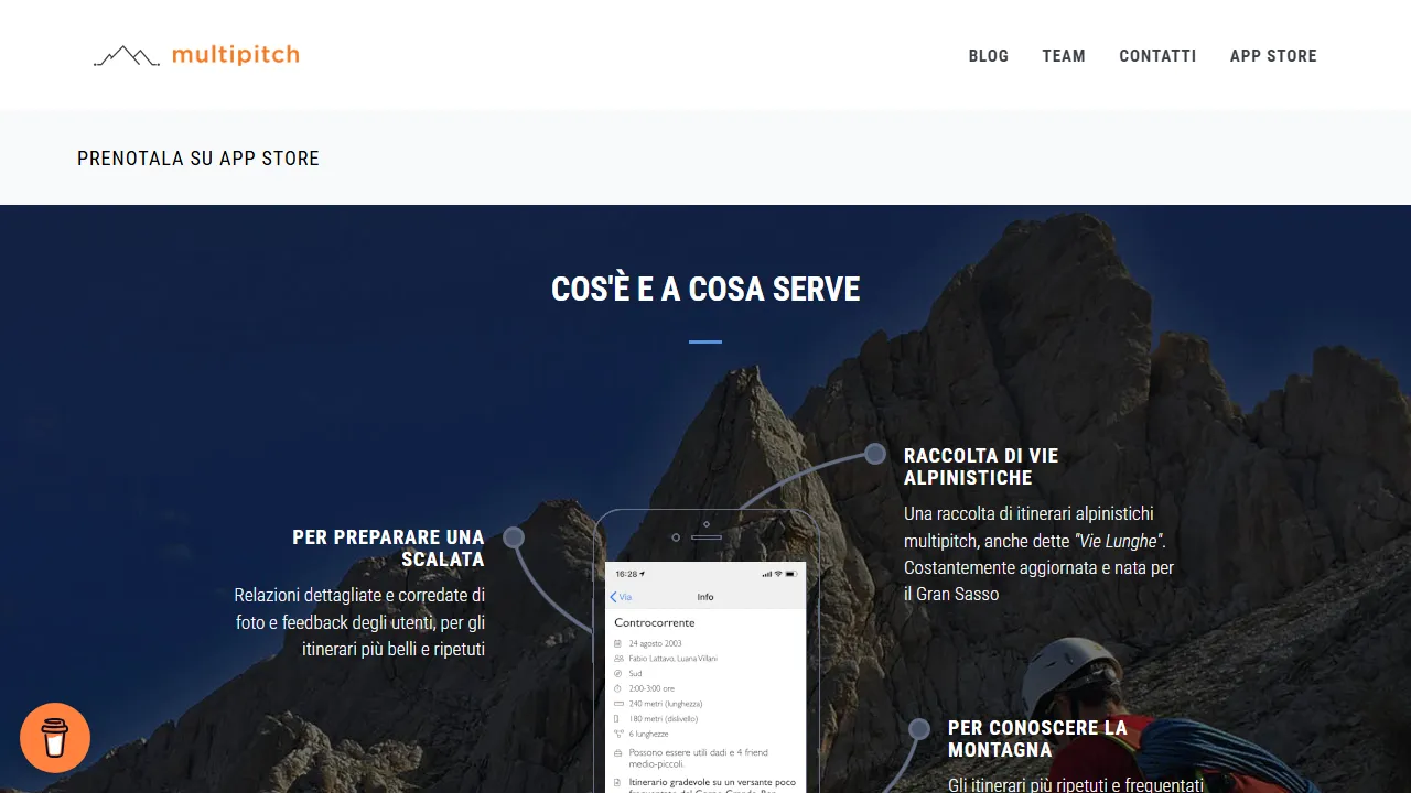 multipitch.app - Free Climbing Route App with Photos and Topos screenshot
