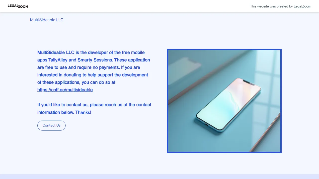 multisideable.wixsite.com - Mobile App Development and Management Platform screenshot