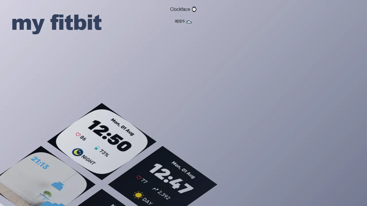 my-fitbit.github.io - Fitbit Watch Apps to Enhance Daily Life screenshot