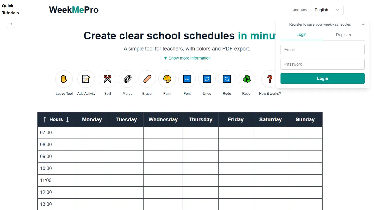my-week-six.vercel.app - Weekly Planner Template Calendar For Planning Week screenshot