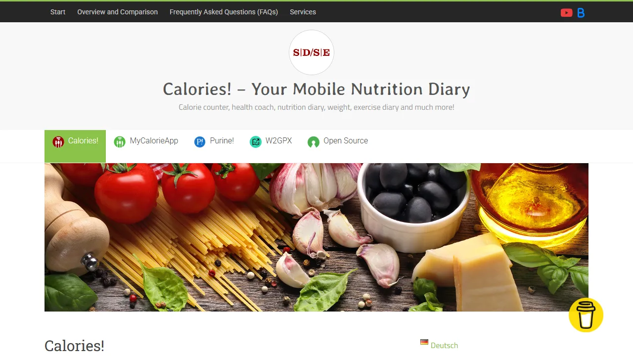 mycalorieapp.de - Best Calorie Counter App for Android screenshot