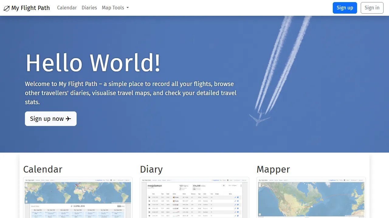 myflightpath.club - Flight Logging and Aviation Logbook screenshot
