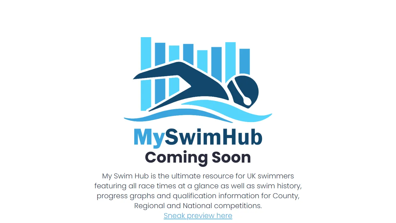 myswimhub.co.uk - Swim Event Tracker for Families screenshot