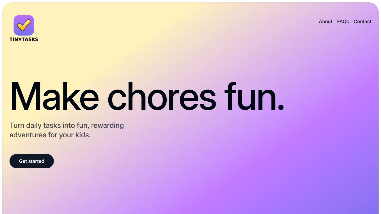 mytinytasks.com - Chrome Extension for Productivity and Task Management screenshot