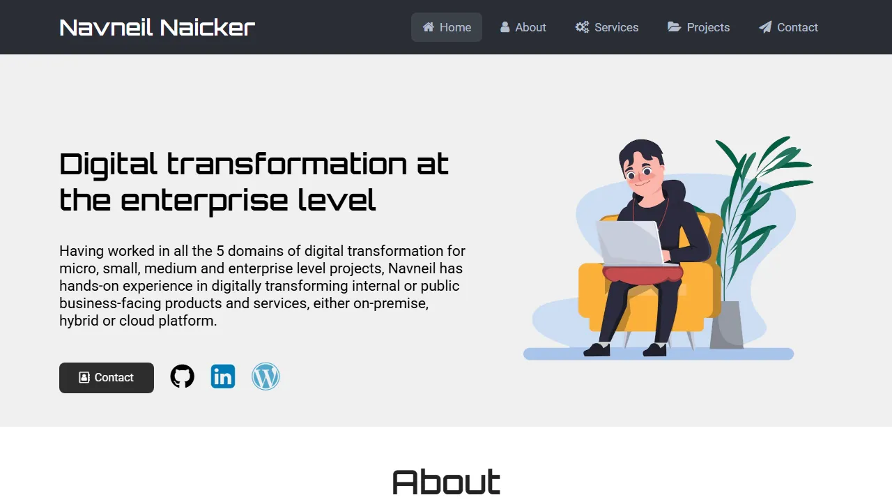 navz.me - WordPress Plugin Development And Module Extension screenshot