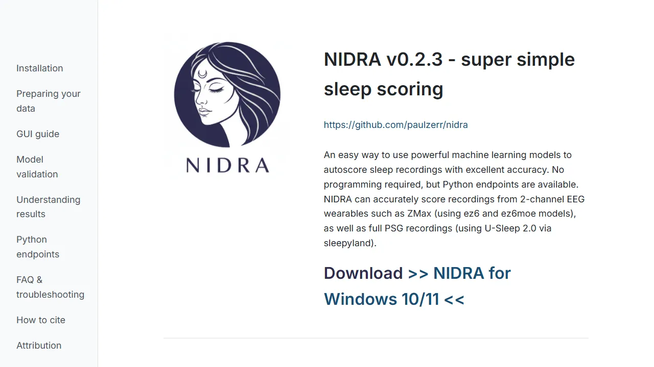 nidra.netlify.app - Open Source Dependency Management Tool screenshot