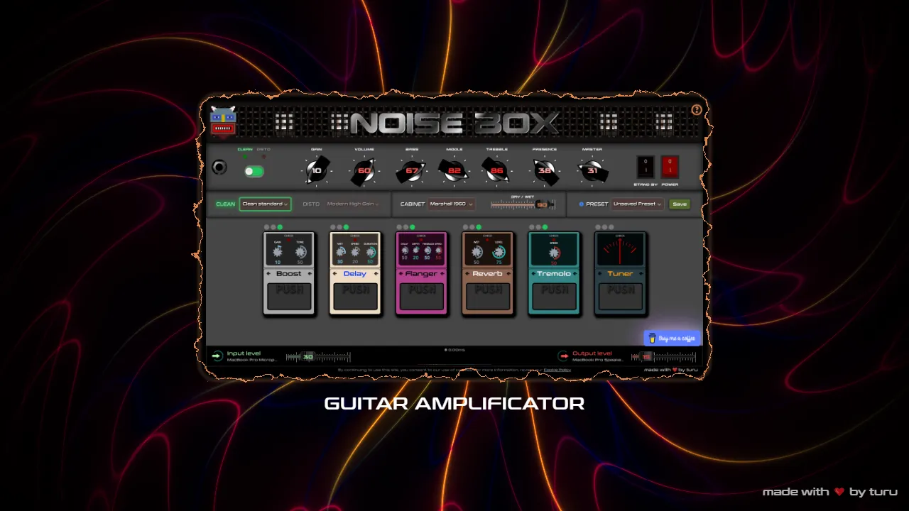 noise-box.es - Suite for Music and Web Development screenshot