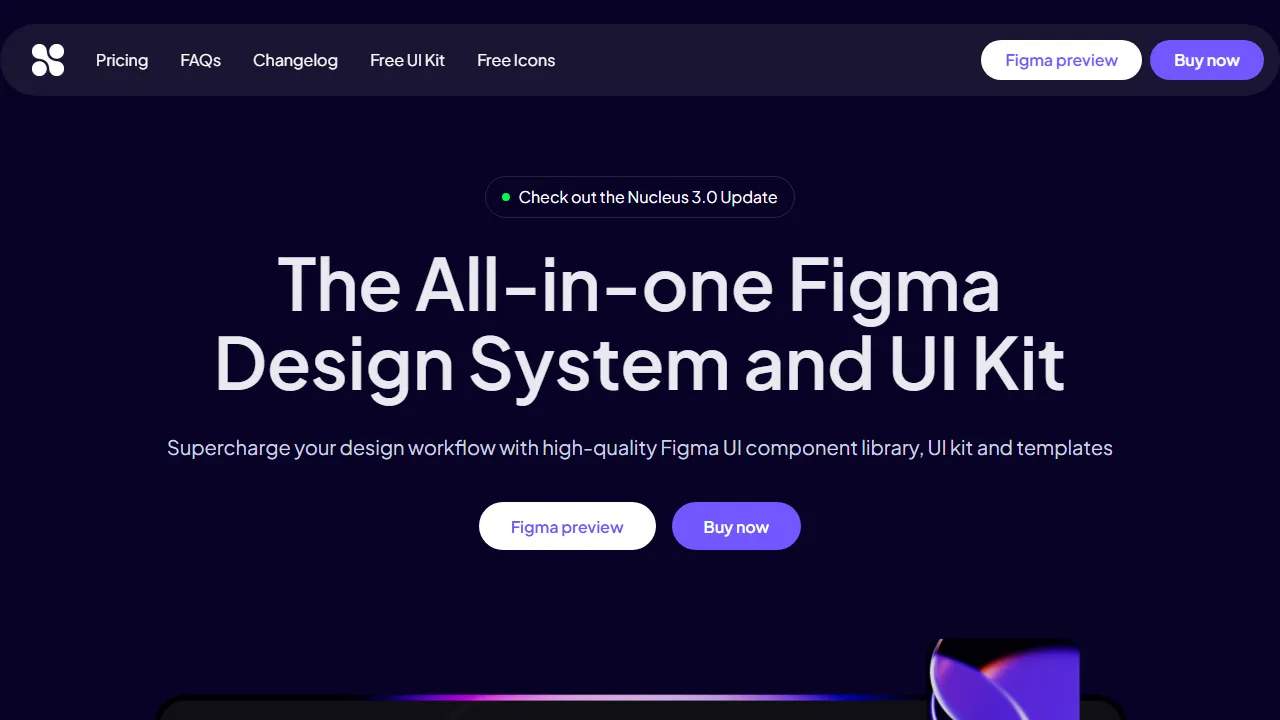 nucleus-ui.com - Free UI Kits and Components screenshot
