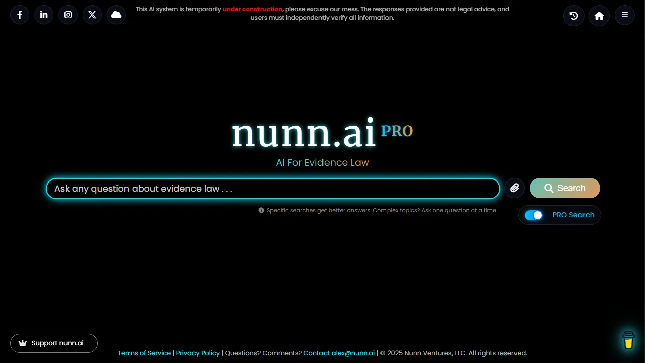 nunn.ai - Legal Education Resource for Professionals screenshot