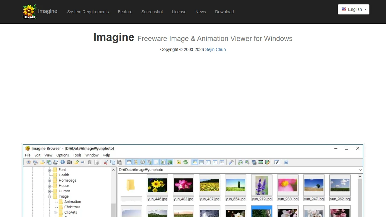 nyam.pe.kr - Image Compressor Tool - Photo Picture Compression screenshot