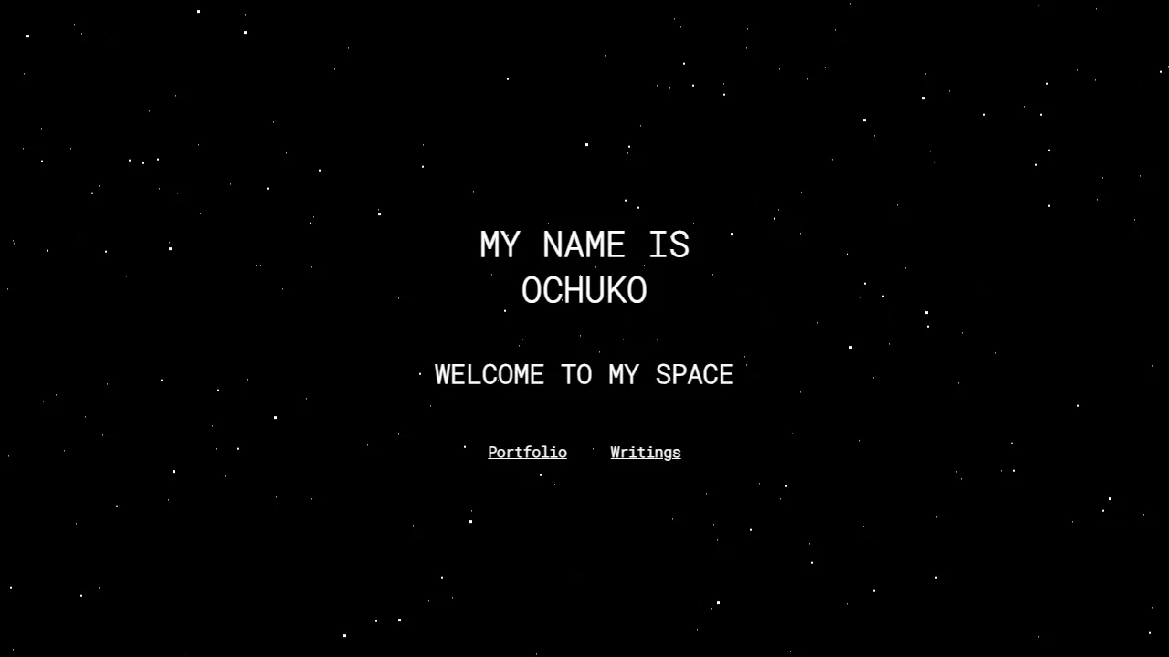 ochuko.space - Free Web Application Hosting for Developers screenshot