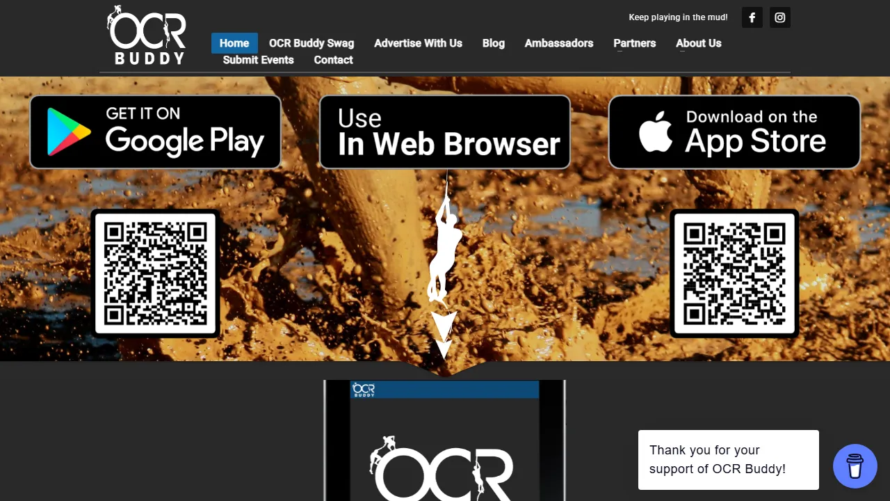 ocrbuddy.com - Event Management App for Endurance Sports screenshot
