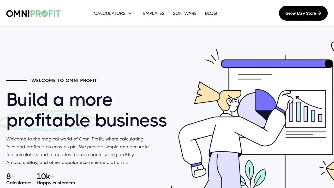 omniprofitcalculator.com - Support Free Financial Calculators Project screenshot