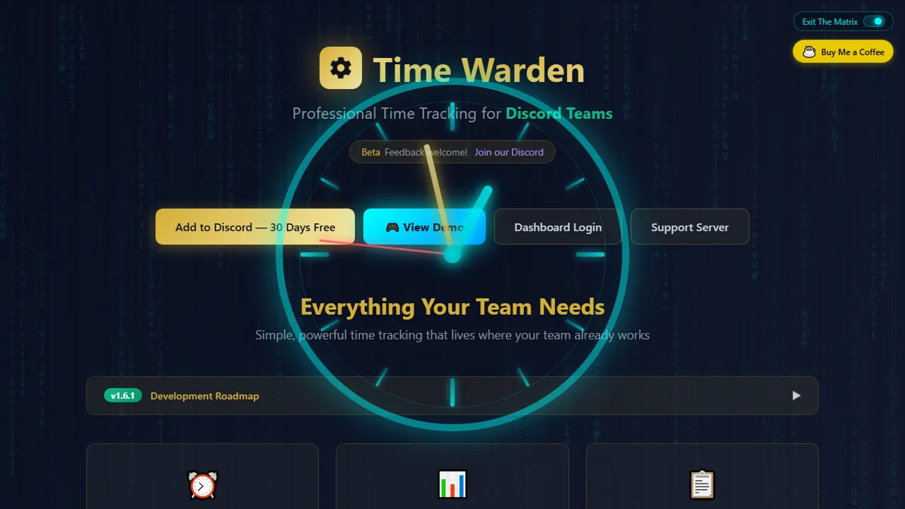 on-the-clock.replit.app - Online C Code Compiler Project screenshot