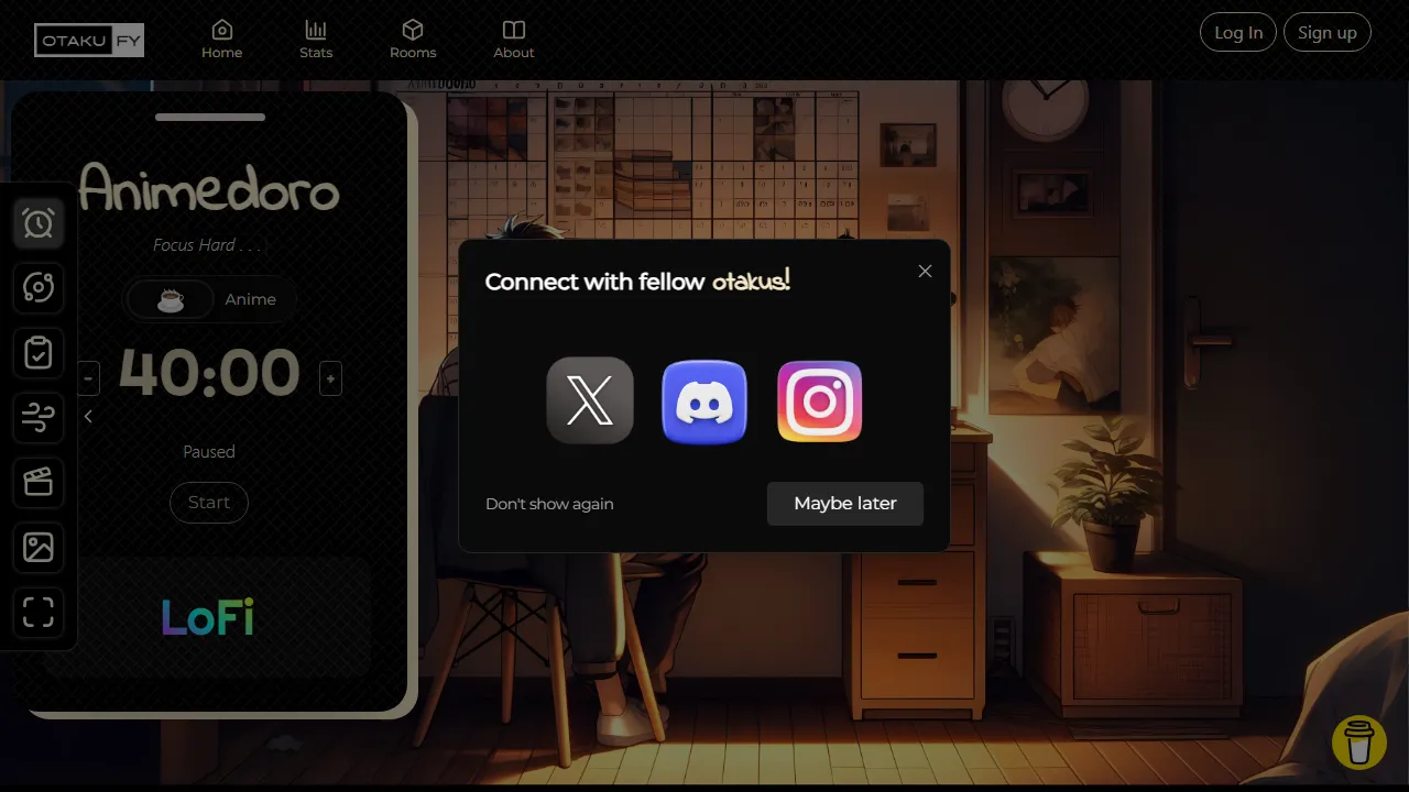otakufy.live - Anime-Inspired Productivity Templates screenshot