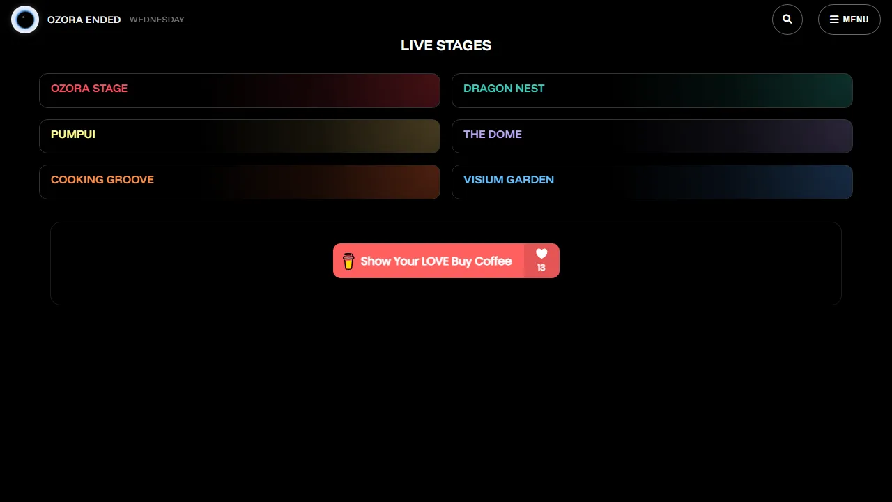 ozora.pl - Festival Event App and Finder screenshot