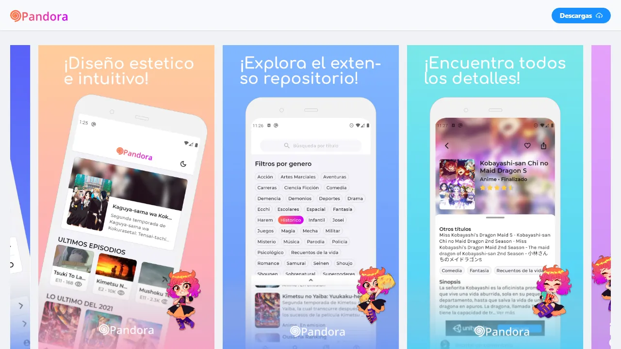 pandora-anime.com - Crunchyroll Anime Streaming App and Watch Anime screenshot