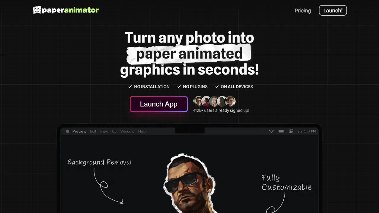 paperanimator.com - Character Animation Toolkit For Unity screenshot