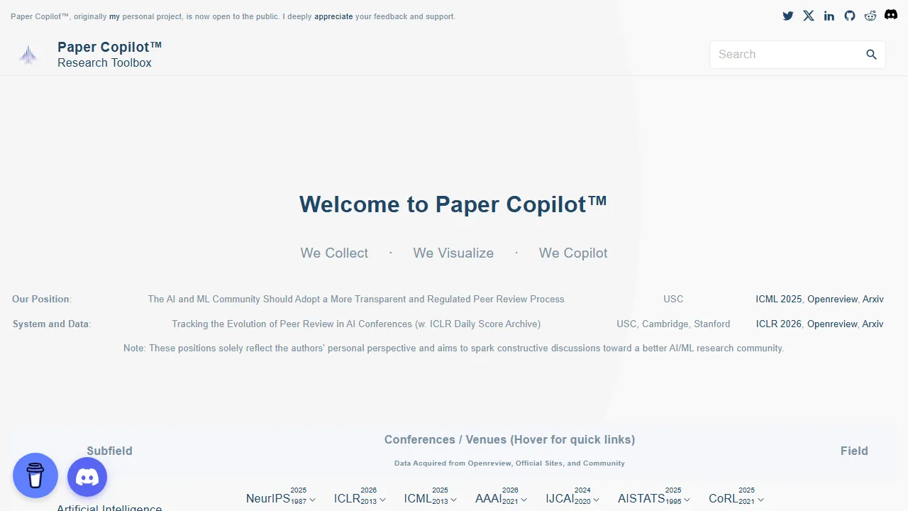papercopilot.com - 3D Data Visualization Research Tool screenshot