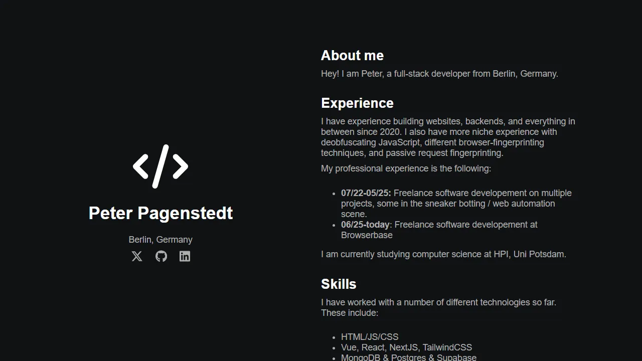 peet.ws - Deobfuscate Javascript Code Tool screenshot