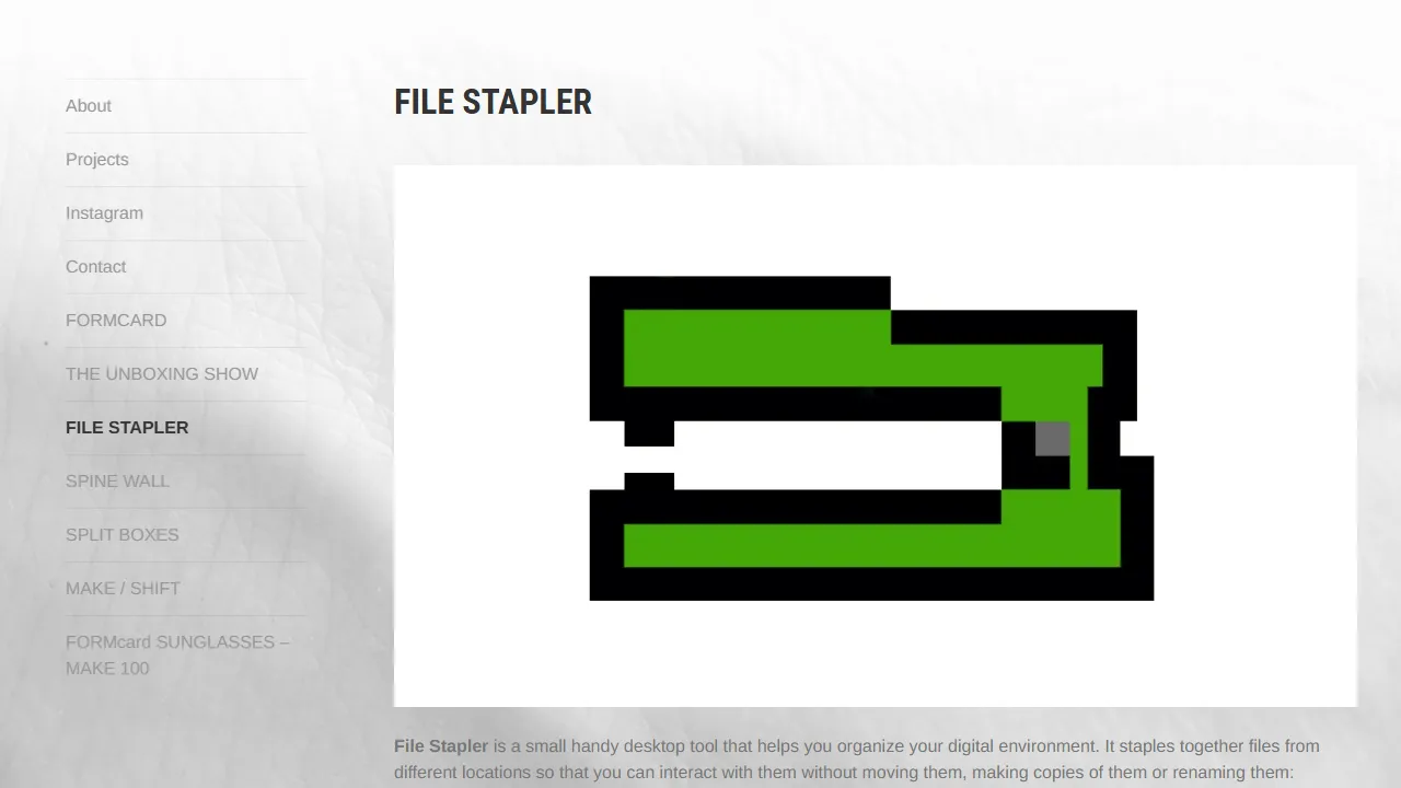 petermarigold.com - File Management Project screenshot