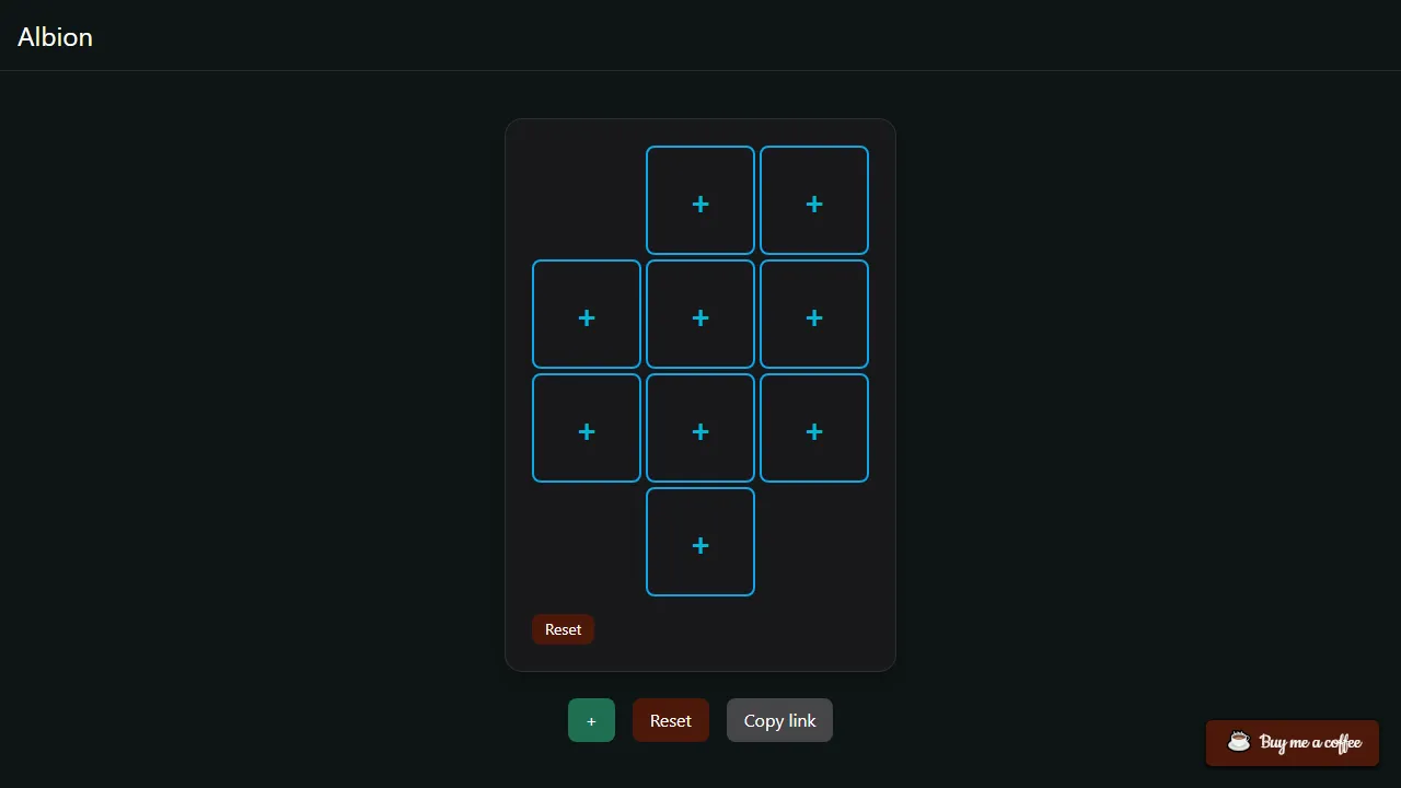 petrovcikovadiana.github.io - Free Online Albion Build Planner screenshot