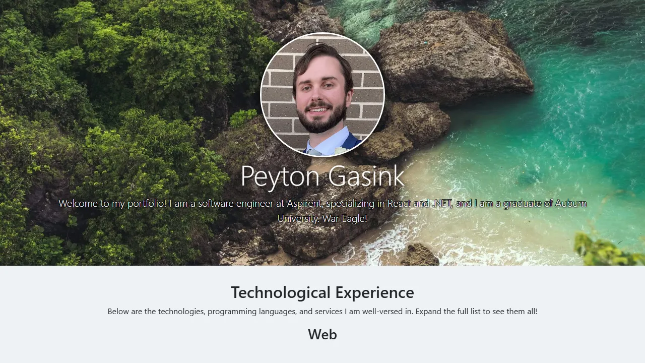 peytongasink.dev - Bootstrap JavaScript Toast Library Notification screenshot