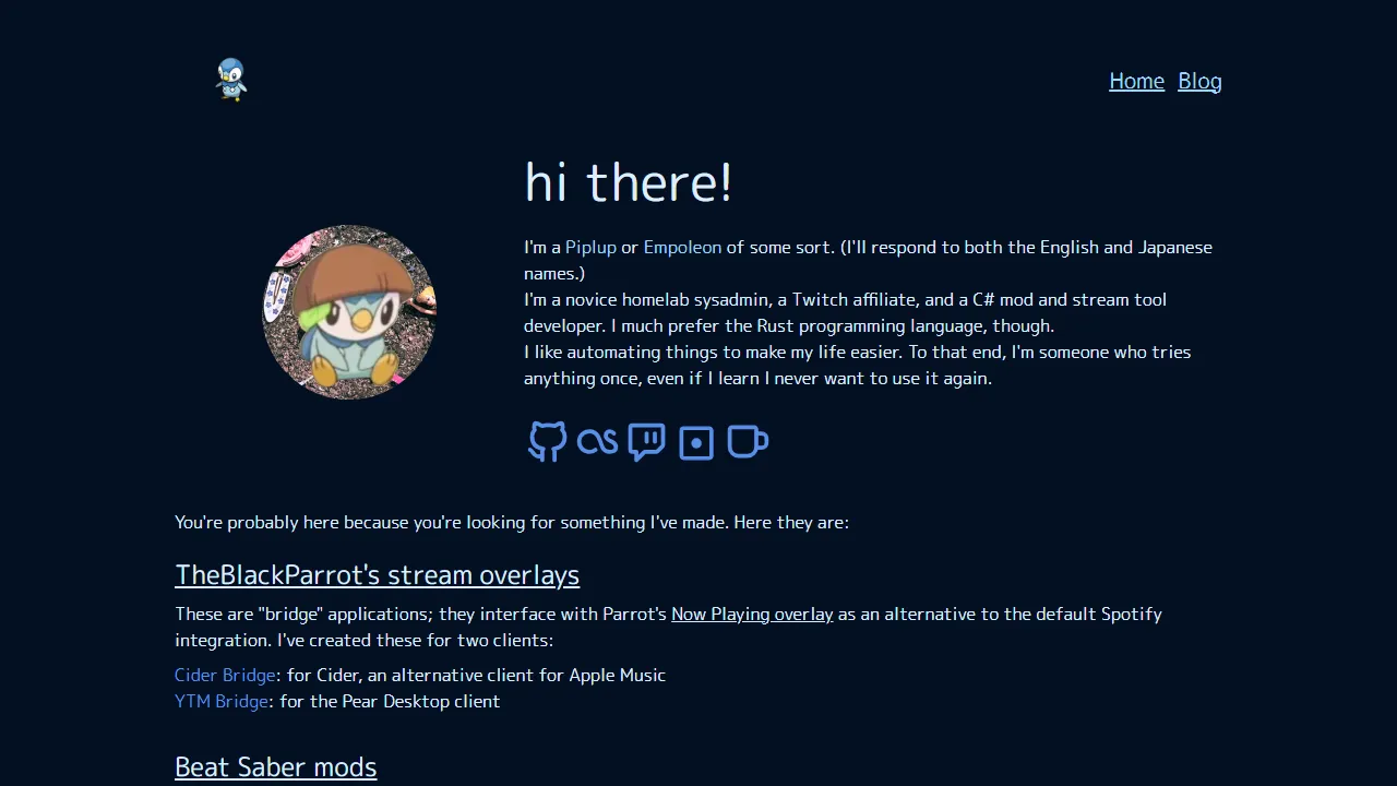 pocha.moe - OBS Studio Open Broadcast Software Download screenshot