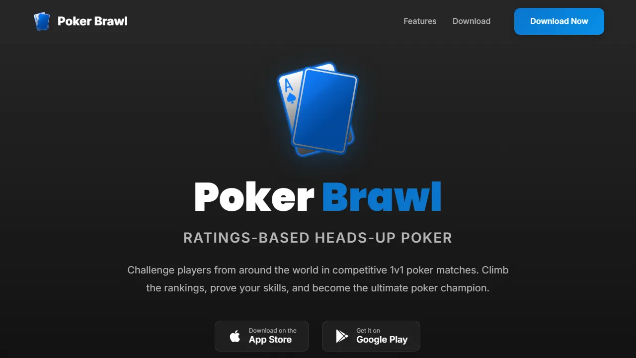 pokerbrawl.app - Online Poker Game - Texas Holdem screenshot