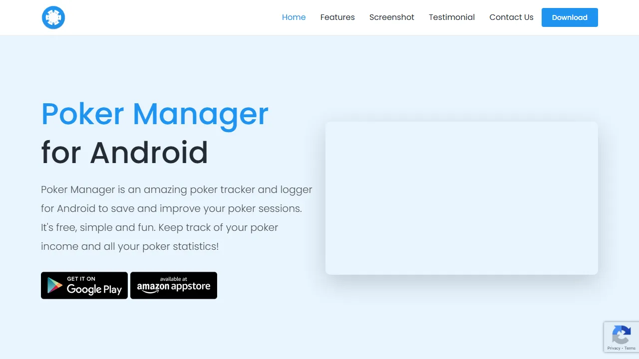 pokermanagerapp.net - Support Poker Holdem Manager App Development screenshot