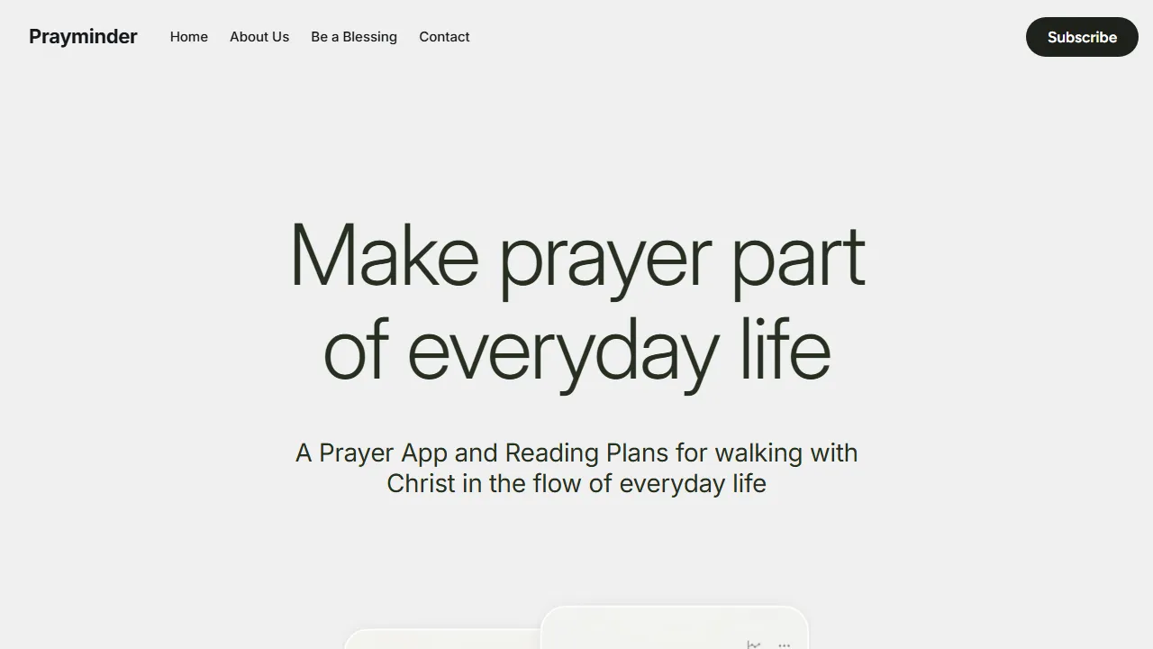 prayminder.com - Daily Dhikr and Prayer Reminder App screenshot