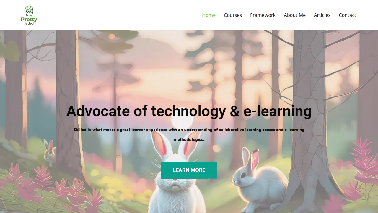 prettyjaded.co.uk - Web Development Framework for Web Applications screenshot