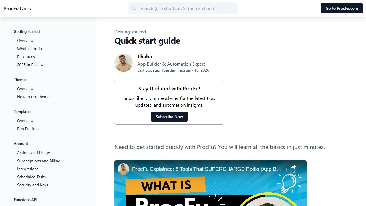 procfuguide.com - Guide for No-Code Automation Users screenshot