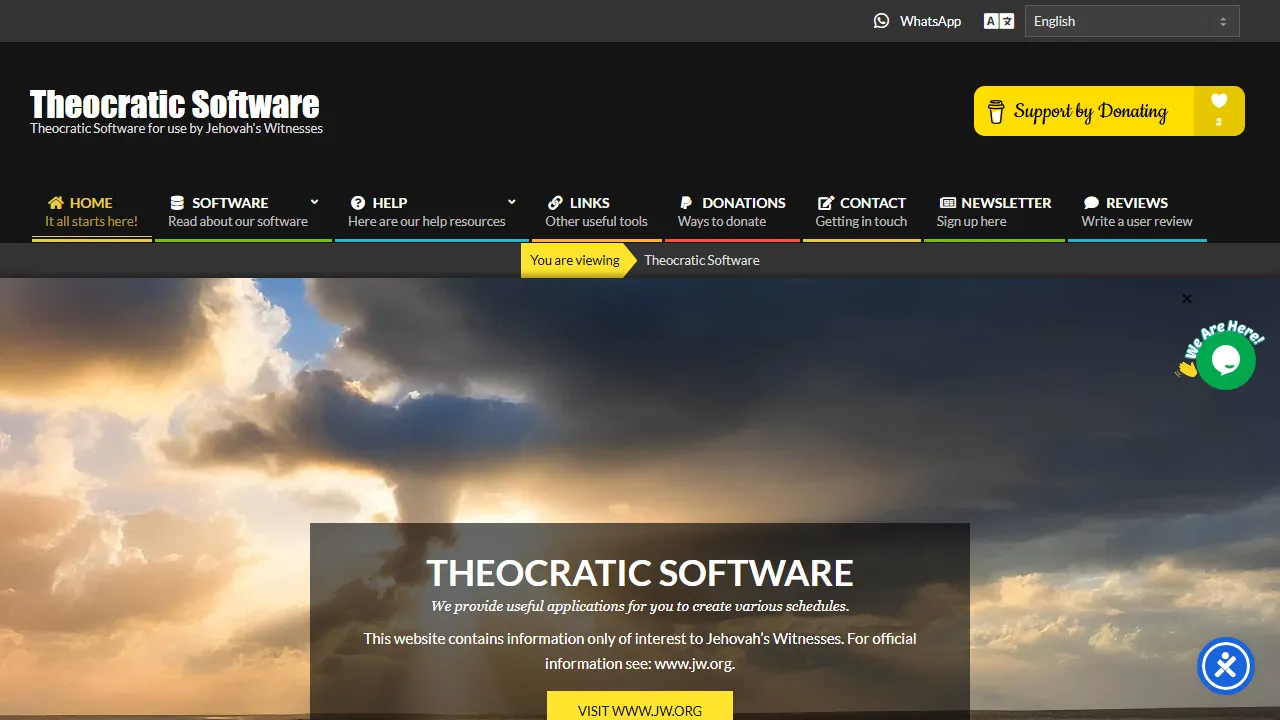 publictalksoftware.co.uk website screenshot