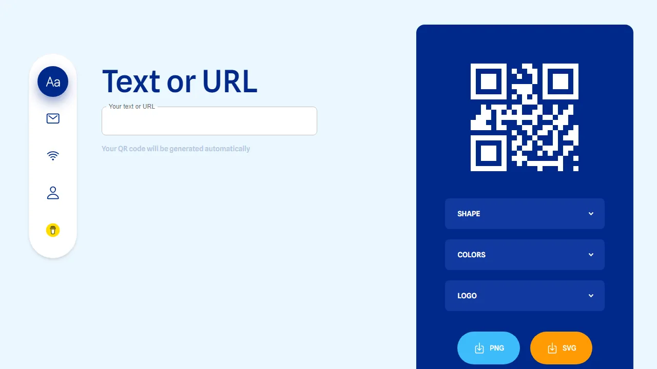 qrapp.pro - Free QR Code Generator and Scanner screenshot