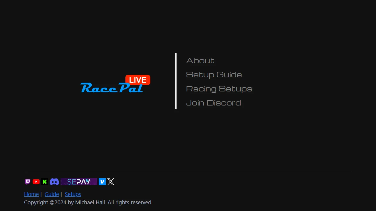 racepal.live - Free iRacing Setups Community Driven Resource screenshot