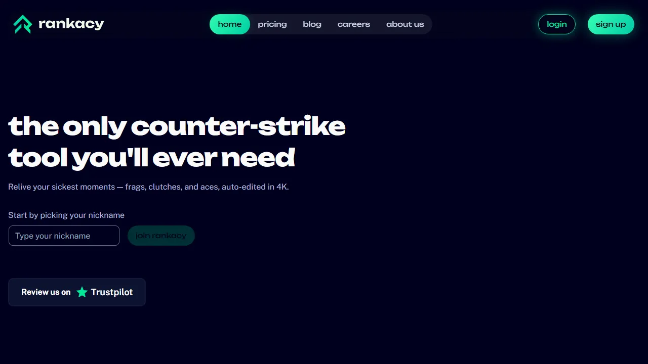 rankacy.com - Support Development of a Game Booster screenshot