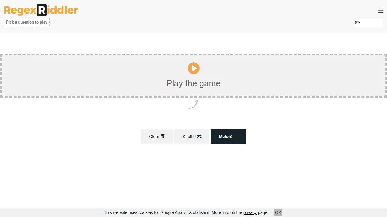 regexriddler.com - Regex Test Online - Regular Expression Testing Tool screenshot