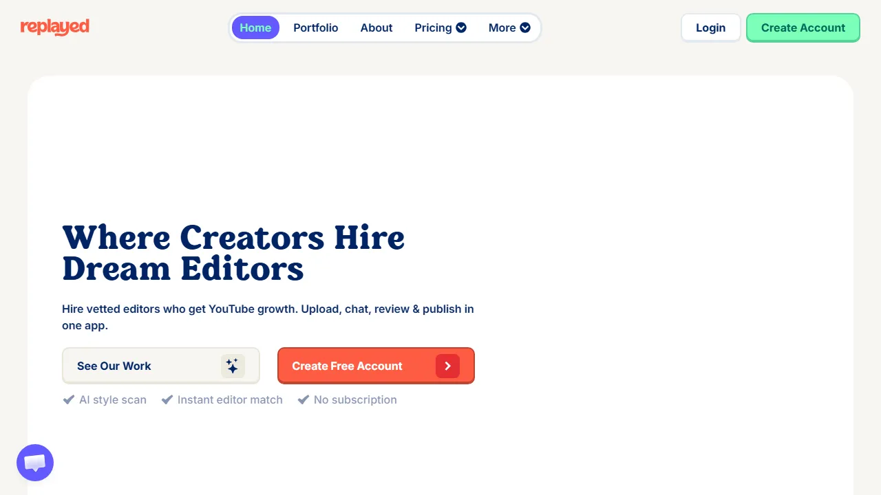 replayed.co - Free Creator Tools and Resources screenshot