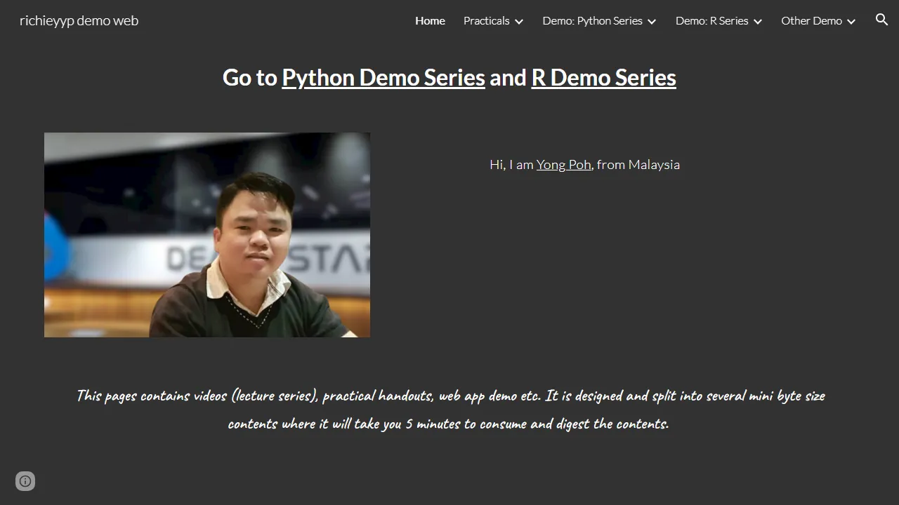 richieyyptutorialpage.com - Free Online Educational Video Tutorials and Handouts screenshot